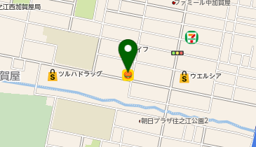 ほっかほっか亭中加賀屋店の地図画像