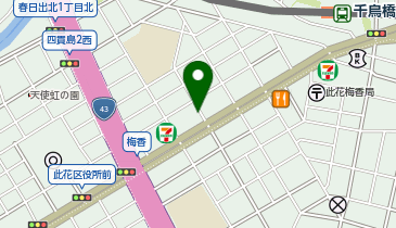 ほっかほっか亭四貫島店の地図画像