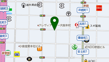 ほっかほっか亭瓦町店の地図画像