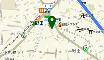 ほっかほっか亭玉川店の地図画像