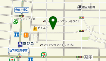 ほっかほっか亭あびこ中央店の地図画像