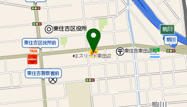 ほっかほっか亭駒川店の地図画像