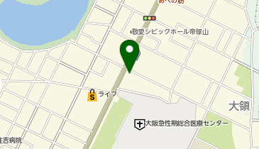 ほっかほっか亭府立病院前店の地図画像