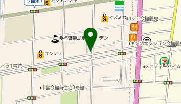 ほっかほっか亭今福鶴見店の地図画像