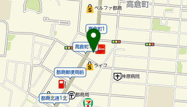 ほっかほっか亭都島高倉店の地図画像