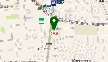 ほっかほっか亭鴫野駅前店の地図画像