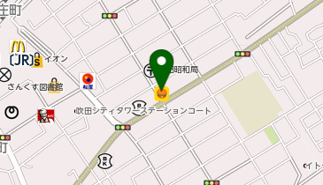ほっかほっか亭吹田店の地図画像