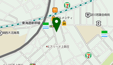ほっかほっか亭上新庄駅前通り店の地図画像