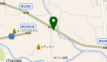 ほっかほっか亭箕面粟生間谷店の地図画像