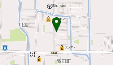 ほっかほっか亭高槻川添店の地図画像