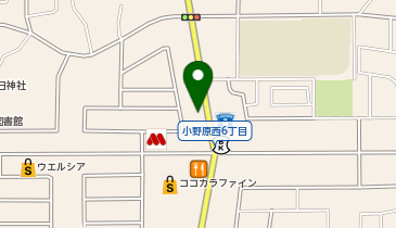 ほっかほっか亭箕面小野原店の地図画像