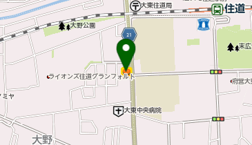 ほっかほっか亭住道南店の地図画像