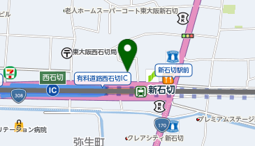 ほっかほっか亭新石切駅前店の地図画像