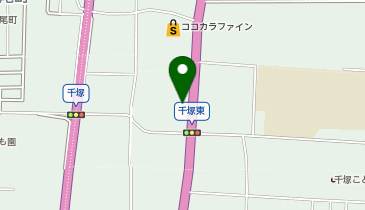 ほっかほっか亭千塚東店の地図画像