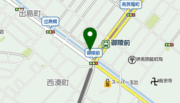 ほっかほっか亭御陵前店の地図画像