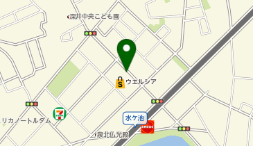 ほっかほっか亭堺水池店の地図画像