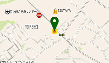 ほっかほっか亭寺門町店の地図画像