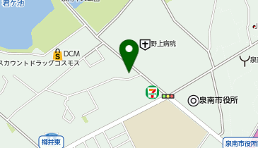 ほっかほっか亭泉南市役所前店の地図画像