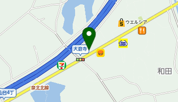 ほっかほっか亭大庭寺店の地図画像