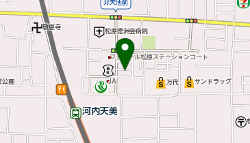 ほっかほっか亭天美駅前店の地図画像