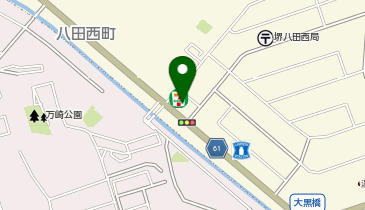 ほっかほっか亭八田西店の地図画像