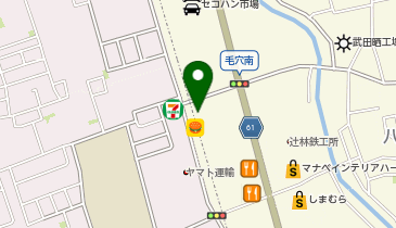 ほっかほっか亭堺毛穴町店の地図画像