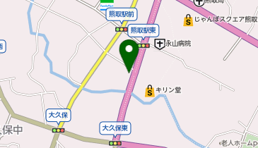 ほっかほっか亭熊取店の地図画像