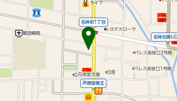 ほっかほっか亭名神町1丁目店の地図画像