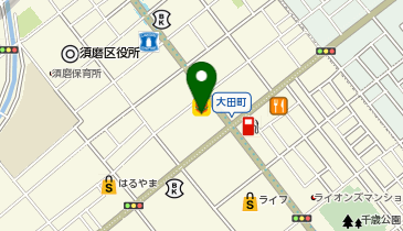 ほっかほっか亭板宿南店の地図画像