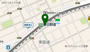 ほっかほっか亭春日野道駅前店の地図画像