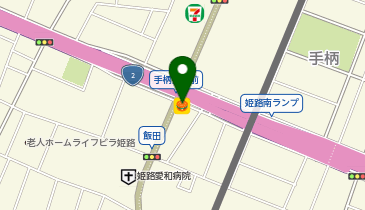 ほっかほっか亭手柄2丁目店の地図画像