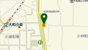 ほっかほっか亭大和小泉駅前店の地図画像