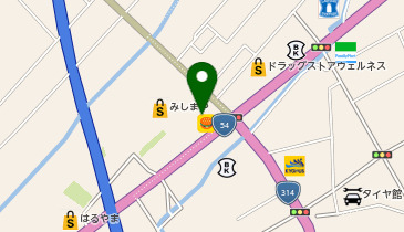 ほっかほっか亭三刀屋店の地図画像