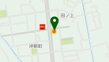 ほっかほっか亭沖新町店の地図画像