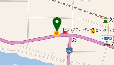 ほっかほっか亭久世店の地図画像