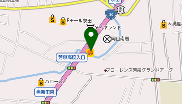 ほっかほっか亭泉田店の地図画像