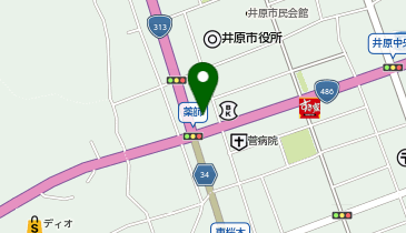 ほっかほっか亭井原店の地図画像