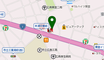 ほっかほっか亭東雲店の地図画像