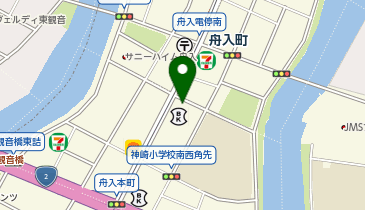 ほっかほっか亭舟入中町店の地図画像