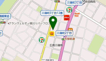 ほっかほっか亭三篠店の地図画像