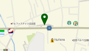 ほっかほっか亭田宮街道店の地図画像