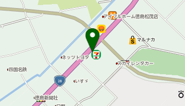 ほっかほっか亭松茂店の地図画像