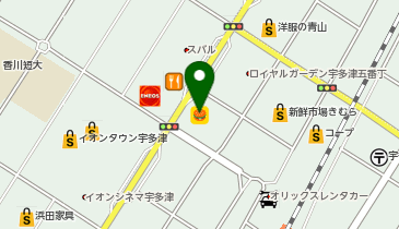 ほっかほっか亭新宇多津店の地図画像