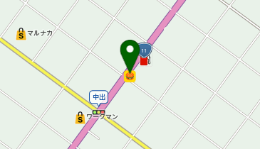 ほっかほっか亭国道柞田店の地図画像