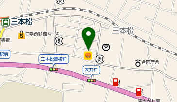 ほっかほっか亭三本松店の地図画像