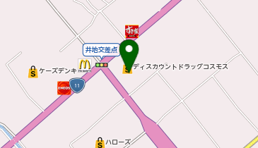 ほっかほっか亭コスモス四国中央店の地図画像