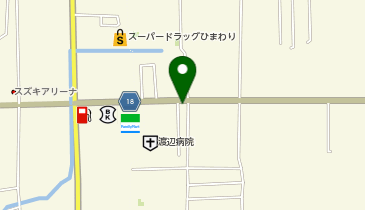 ほっかほっか亭空港通店の地図画像