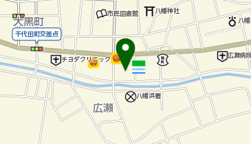 ほっかほっか亭八幡浜店の地図画像