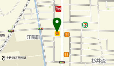 ほっかほっか亭杉井流店の地図画像