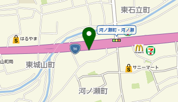 ほっかほっか亭河ノ瀬店の地図画像